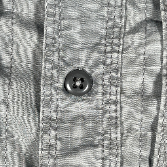 511 Tactical Shirt Adult 2XL XXL Gray Ripstop Utility Outdoor Durable Pockets - Picture 4 of 10